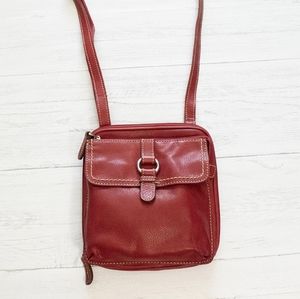 Fossil Leather Crossbody Bag